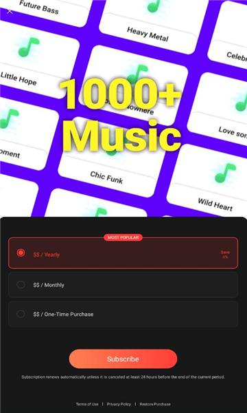 Add Music音乐视频制作app