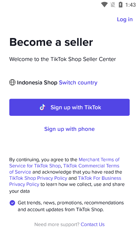 seller center tiktok apk