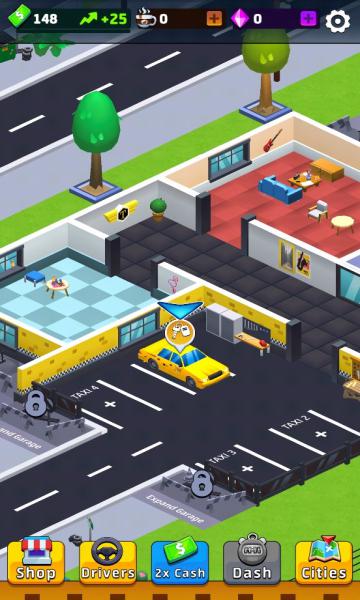 空闲出租车大亨下载安装最新版(Idle Taxi)