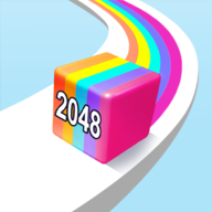 果冻快跑2048最新版(Jelly Run 2048)