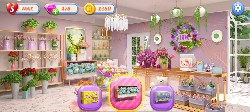 花店改造游戏中文版(Flower Shop Makeover)