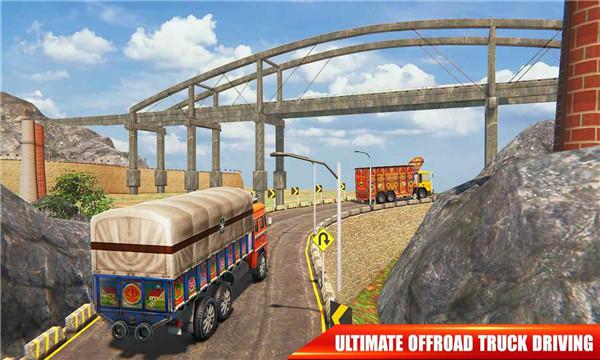 印度卡车司机模拟游戏最新版本(Indian Truck Driver Game)