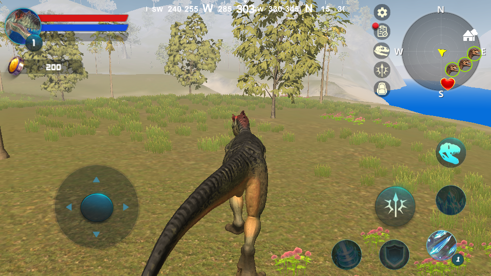 异特龙模拟器3d游戏最新版(Allosaurus Simulator)